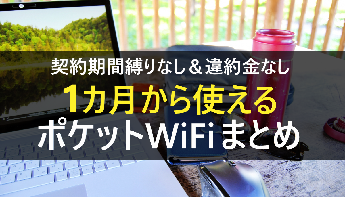 ポケットWiFi1カ月